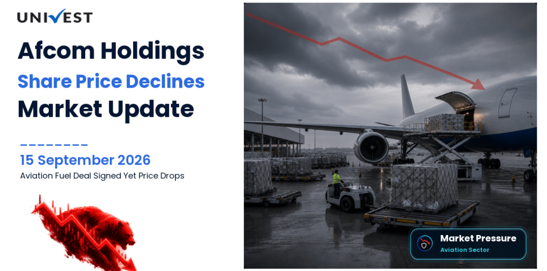 Afcom Holdings Share Price Falls Nearly 6% Despite Long-Term Aviation Fuel Deal With HPCL
