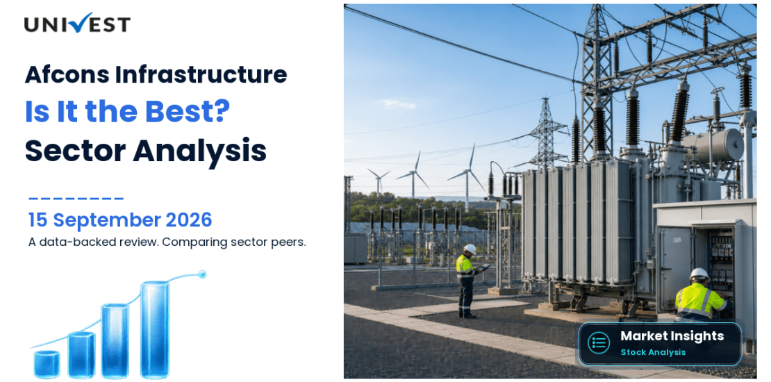 Is Afcons Infrastructure the Best Stock in Its Sector? A Look at the Numbers