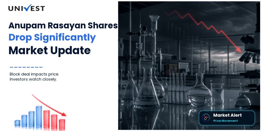Anupam Rasayan Share Price Falls 3% as 15.44 Lakh Shares Change Hands in a Block Deal