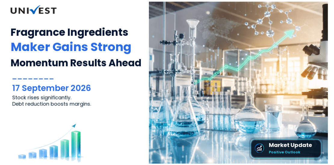 This Aroma Chemicals Stock Rises 46% in 1 Year: Fragrance Molecules, a Feedstock Edge and Falling Debt