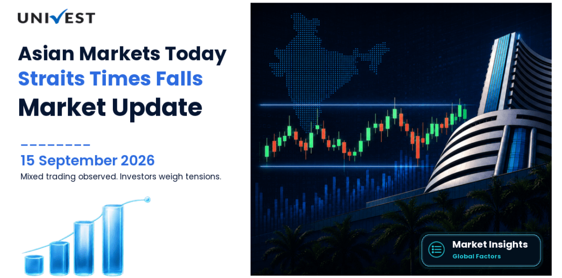 Asian Markets Today Trade Mixed as Straits Times Falls 1% Ahead of Fed, BoJ Meetings