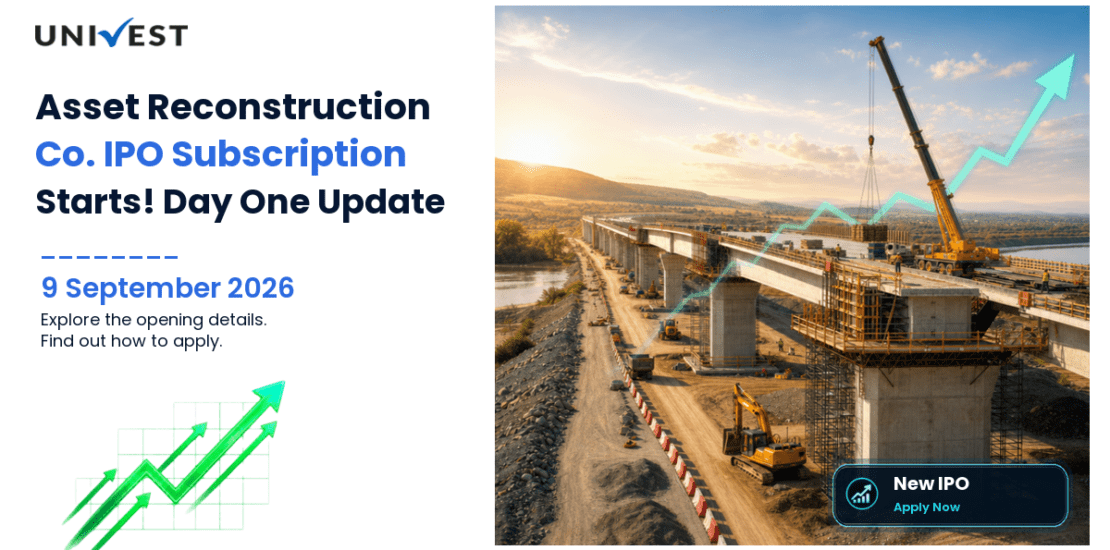 Asset Reconstruction Company IPO Day 1: Subscription Opens Today, 9 September 2026