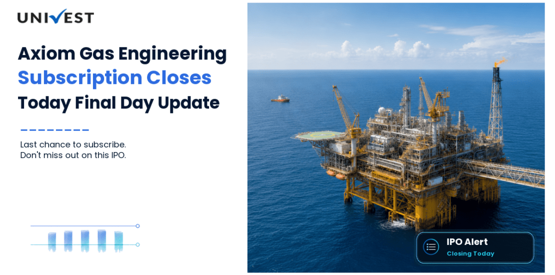 Axiom Gas Engineering IPO Day 3: Subscription Closes Today, 22 September 2026