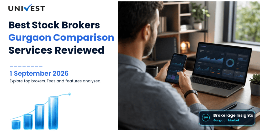 Best Stock Brokers in Gurgaon: Fees, Features and Services Compared