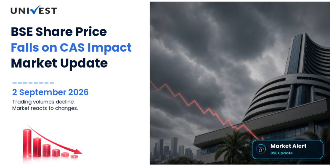BSE Share Price Falls 4% From Day's High on CAS Impact