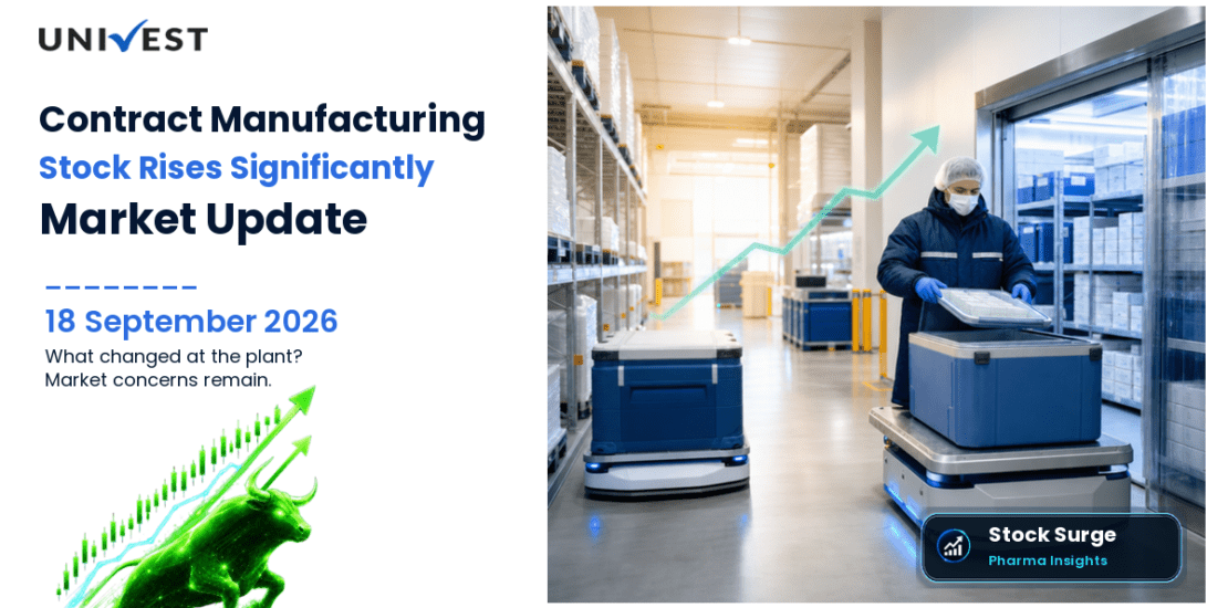 This Contract Manufacturing Pharma Stock Rises 33% in 1 Year: What Changed at the Jammu Plant