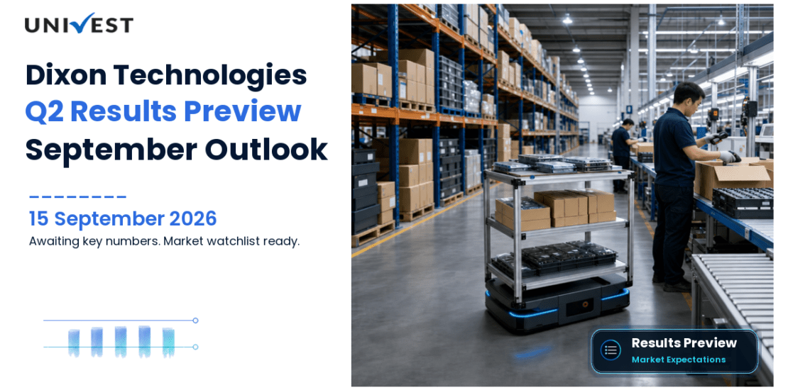 Dixon Technologies India Q2 Results FY27 Preview: Results Date, Expectations and the Numbers That Will Decide the September 2026 Quarter