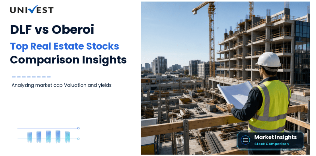 DLF vs Oberoi Realty vs Godrej Properties: Side-by-Side Comparison of India's Top Real Estate Stocks
