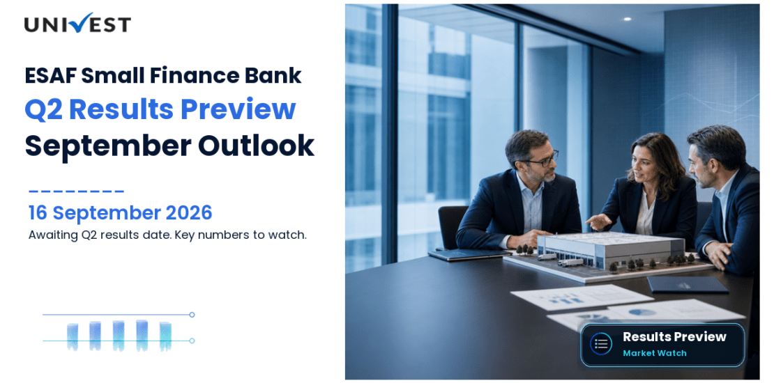ESAF Small Finance Bank Q2 Results FY27 Preview: Results Date, Expectations and the Numbers That Will Decide the September 2026 Quarter