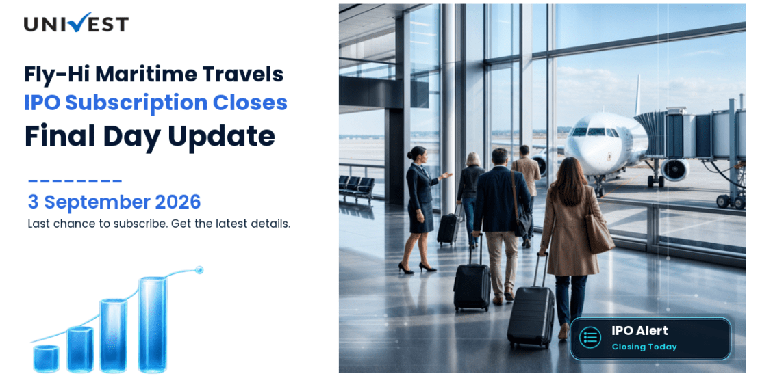 Fly-Hi Maritime Travels IPO Day 3: Subscription Closes Today, 3 September 2026
