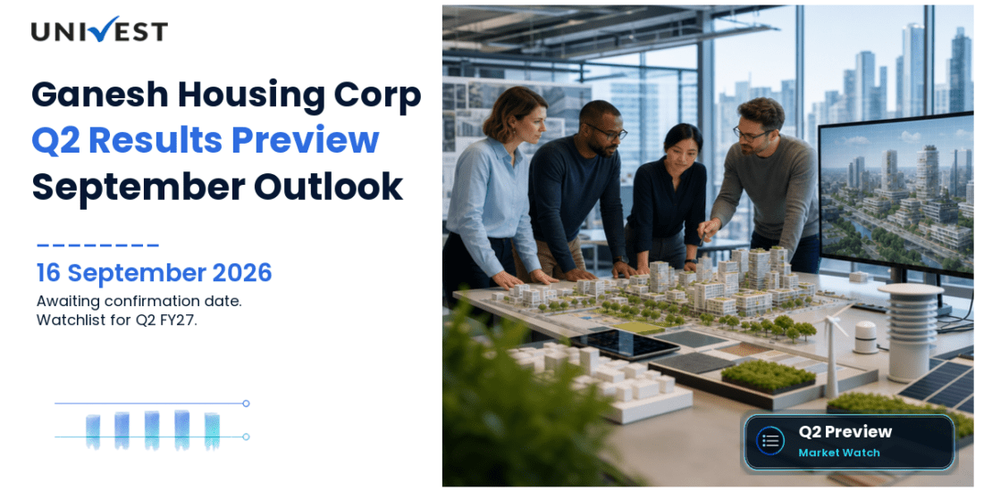 Ganesh Housing Corporation Q2 Results FY27 Preview: Results Date, Expectations and the Numbers That Will Decide the September 2026 Quarter