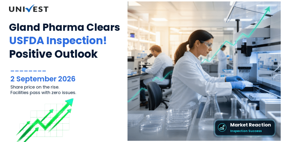Gland Pharma Share Price in Focus as Visakhapatnam Facilities Clear USFDA Inspection With Zero Observations