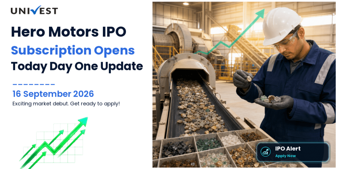 Hero Motors IPO Day 1: Subscription Opens Today, 16 September 2026