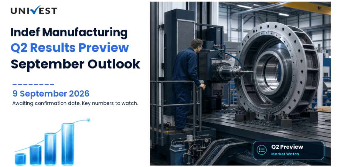 Indef Manufacturing Q2 Results FY27 Preview: Results Date, Expectations and the Numbers That Will Decide the September 2026 Quarter