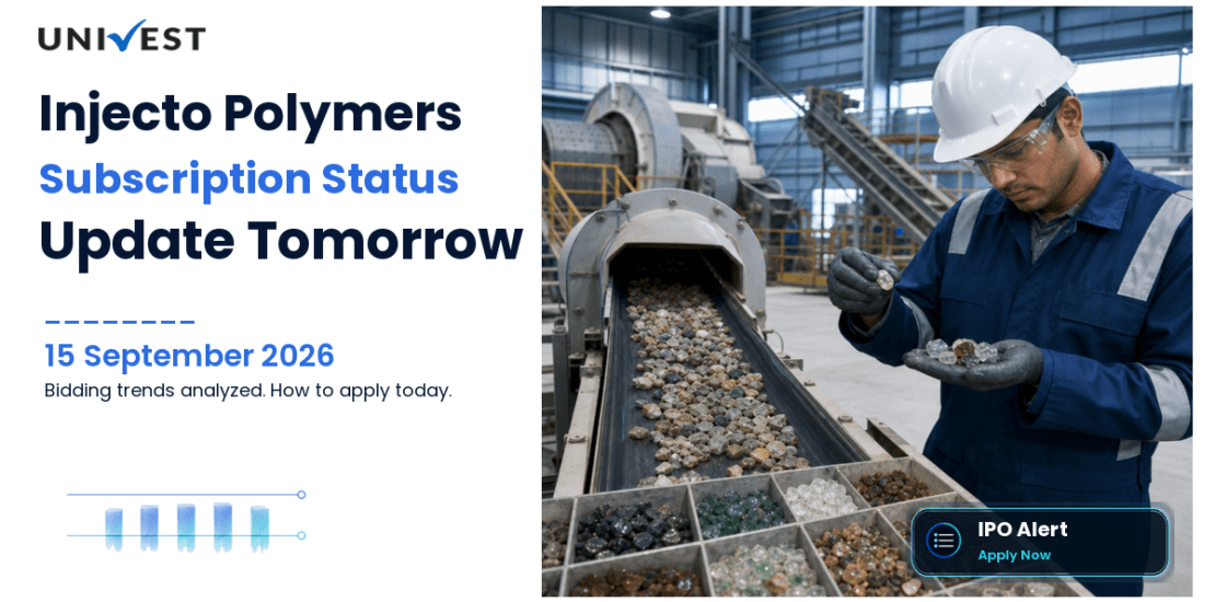 Injecto Polymers IPO Day 2: Subscription Status on 15 September 2026
