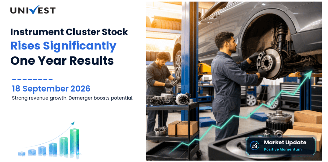 This Instrument Cluster Stock Rises 41% in 1 Year: TFT Screens and a Demerger Did the Work