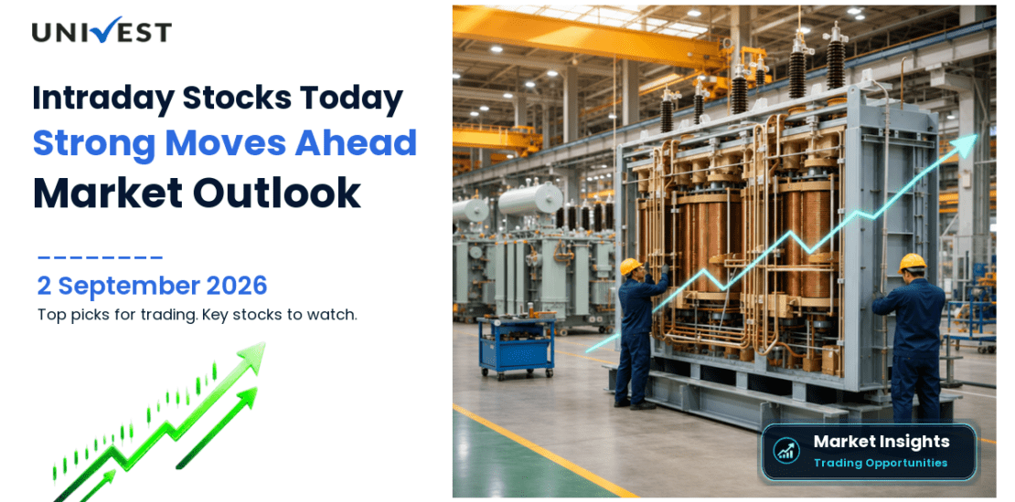 Intraday Stocks for Today: 8 Picks for 2 September 2026