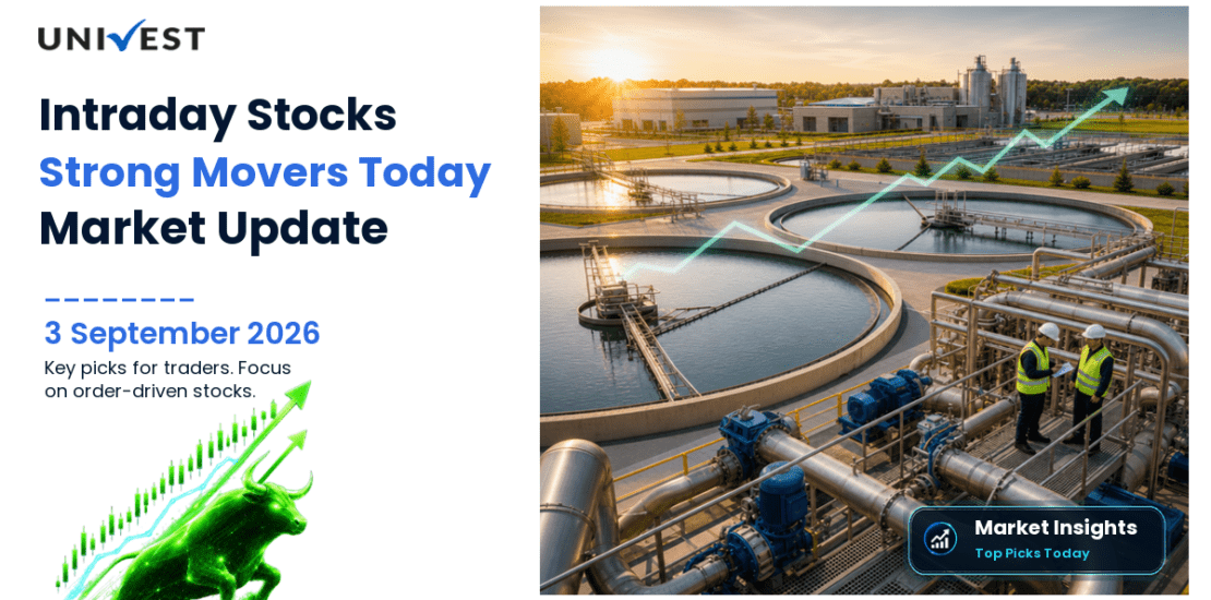 Intraday Stocks for Today: 8 Picks for 3 September 2026