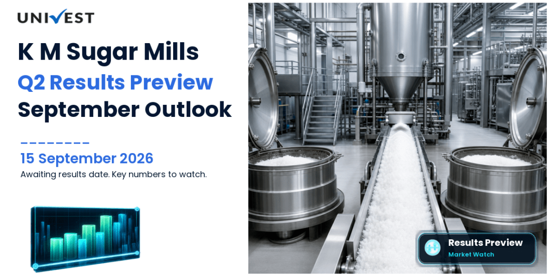 K M Sugar Mills Q2 Results FY27 Preview: Results Date, Expectations and the Numbers That Will Decide the September 2026 Quarter