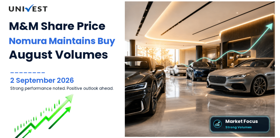 M&M Share Price in Focus as Nomura Retains Buy Alongside Hyundai and TVS Motor on Strong August Volumes