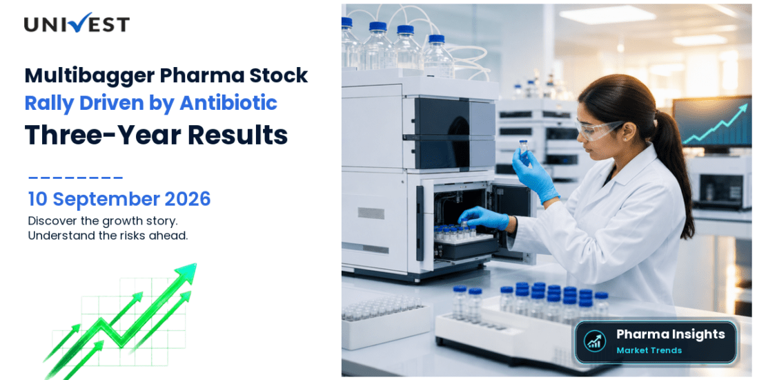 This Multibagger Drugmaker Stock Rises 848% in 3 Years: How a New Antibiotic Changed Everything