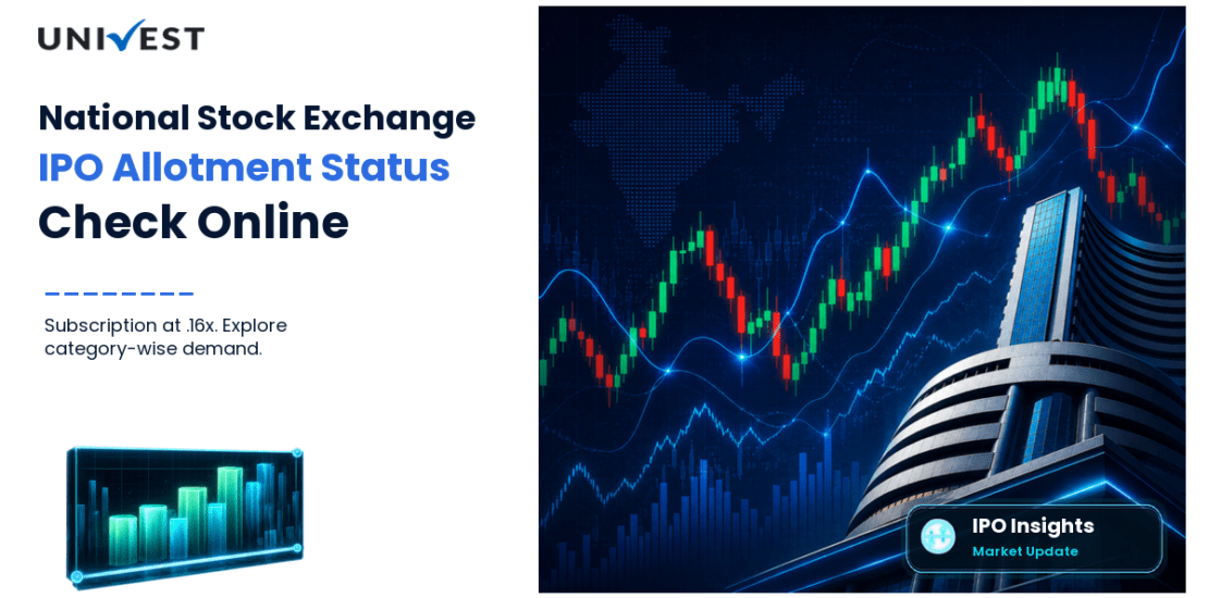 National Stock Exchange of India IPO Allotment Status: 1.16x Subscribed, Check Online
