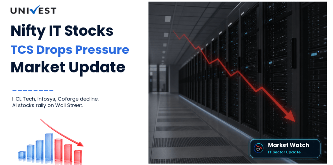 Nifty IT Stocks Slide as TCS Falls 3%, HCL Tech, Infosys and Coforge Down 2% Each