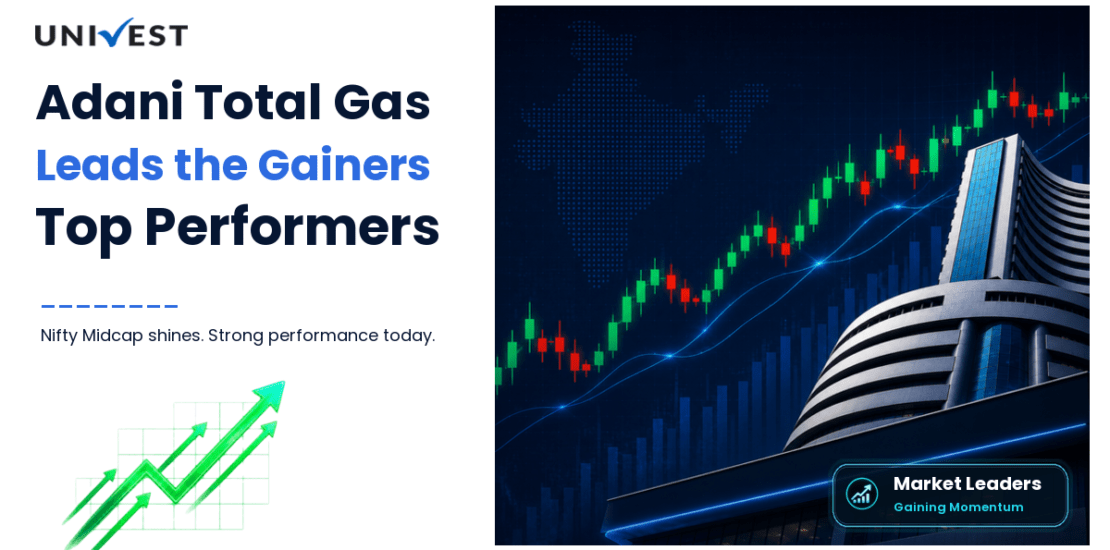 Nifty Midcap 150 Top Gainers: Adani Total Gas Jumps Nearly 6%, Leads the Pack