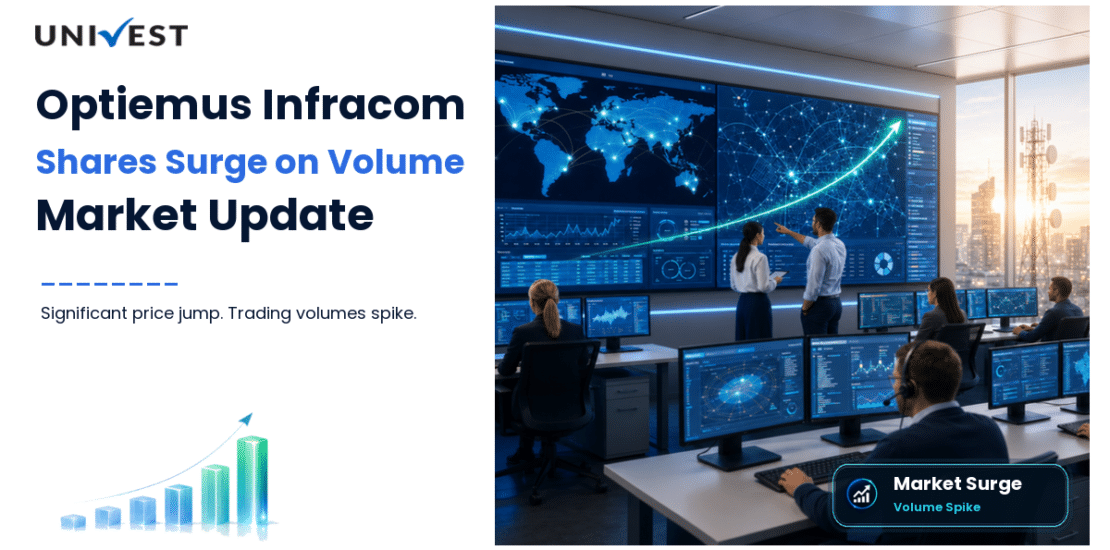 Optiemus Infracom Shares Surge 15% to Seven-Week High on Massive Volume Spike