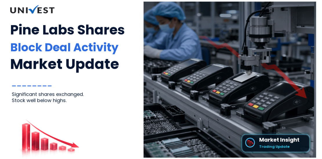 4.97 Crore Pine Labs Shares Change Hands in a Block Deal as the Stock Trades Well Off Its Highs