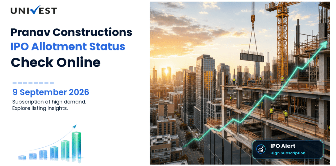 Pranav Constructions IPO Allotment Status: 19.02x Subscribed, Check Online