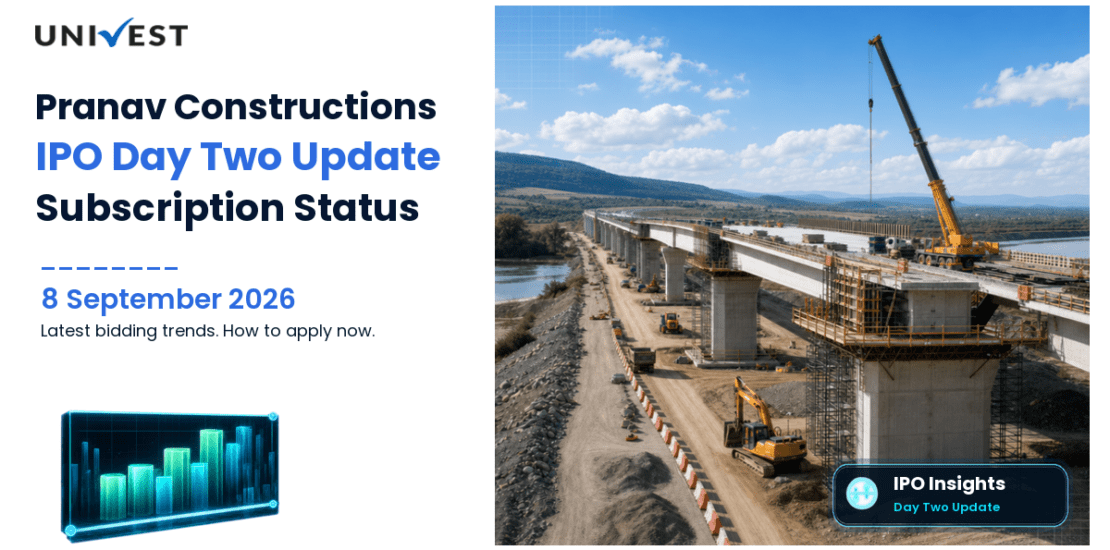 Pranav Constructions IPO Day 2: Subscription Status on 8 September 2026