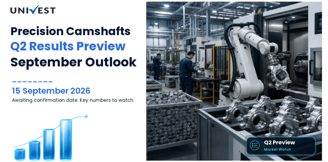 Precision Camshafts Q2 Results FY27 Preview: Results Date, Expectations and the Numbers That Will Decide the September 2026 Quarter
