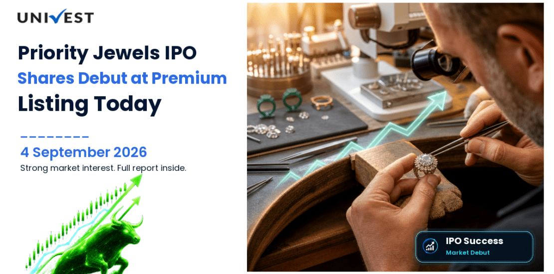 Priority Jewels IPO Listing: Shares Debut at 15% Premium on NSE