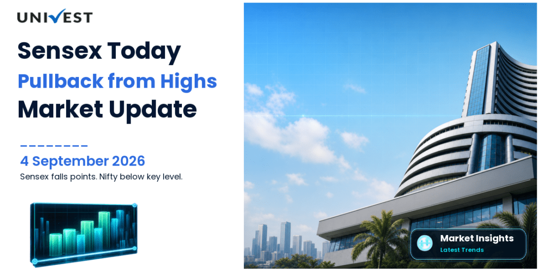 Sensex Today Falls 200 Points From Day's High but Stays Up 0.7 Percent, Nifty Below 23,950