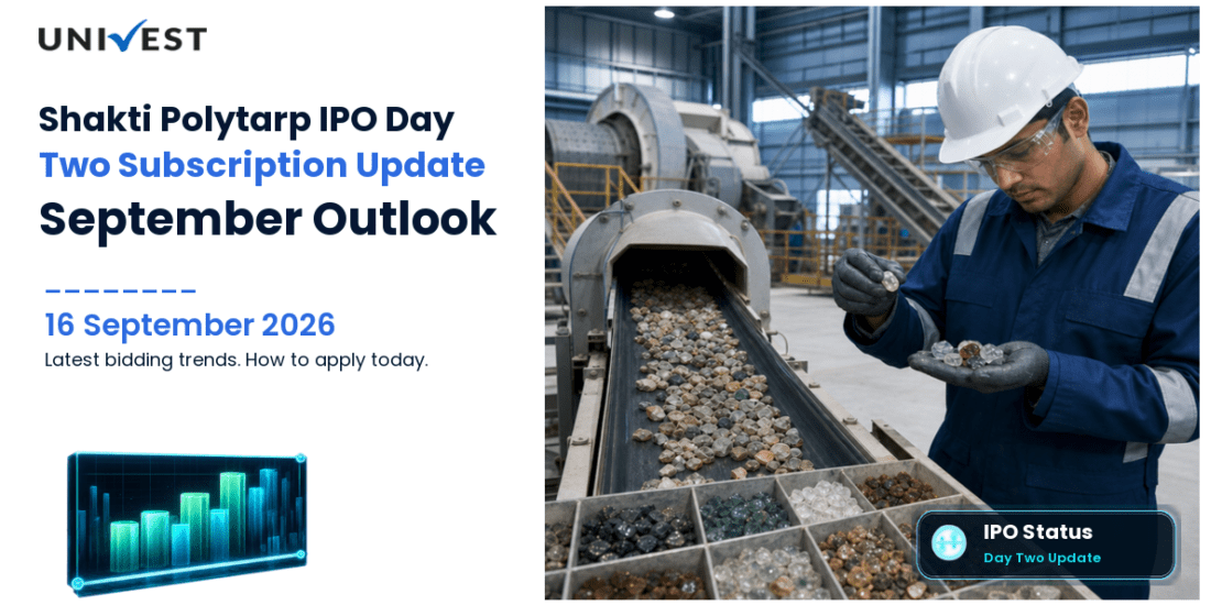 Shakti Polytarp IPO Day 2: Subscription Status on 16 September 2026