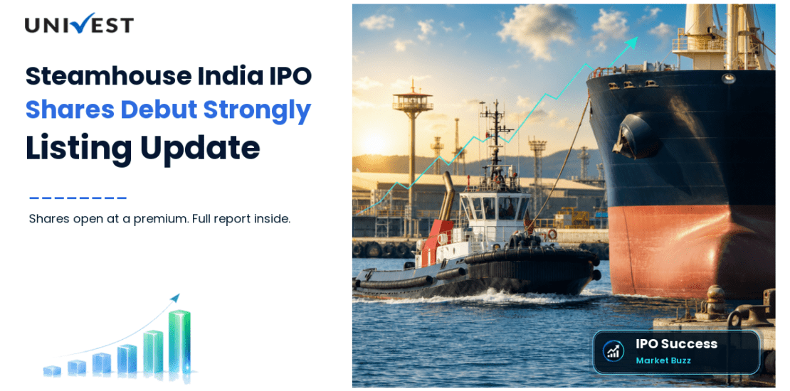 Steamhouse India IPO Listing: Shares Debut at 16.67% Premium on NSE