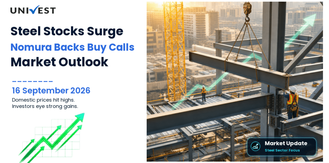 Steel Stocks Rally as Nomura Backs Tata Steel, JSW Steel and Jindal Steel Buy Calls Amid 4-Year High Prices