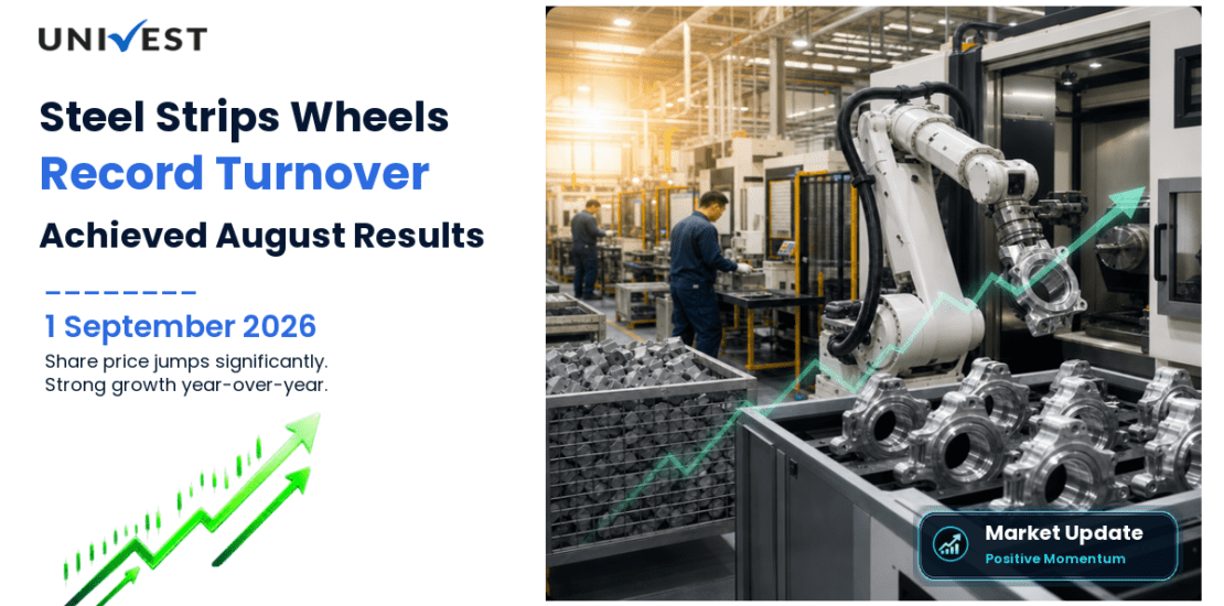 Steel Strips Wheels Share Price Jumps on Record Turnover