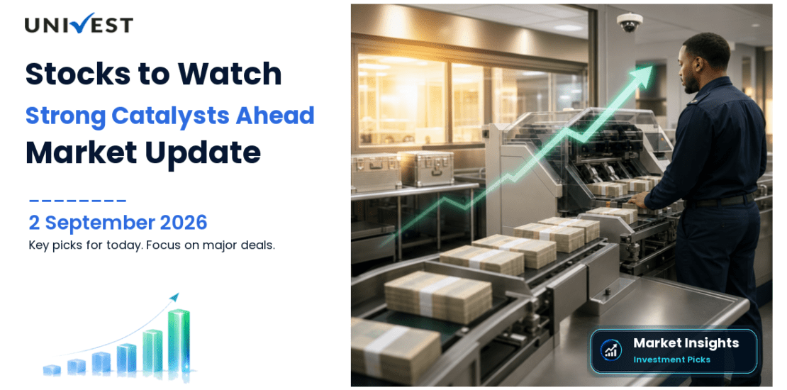 Stocks to Watch Today: 7 Picks for 2 September 2026