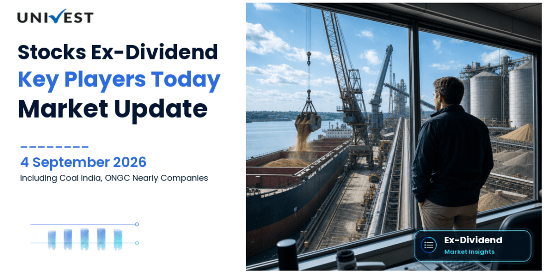 Stocks Trading Ex-Dividend Today: Coal India, ONGC, Oil India and Nearly 40 Others, 4 September 2026