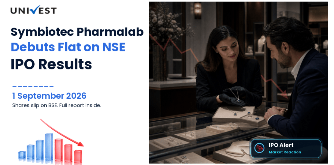 Symbiotec Pharmalab IPO Lists Flat on NSE, Slips 0.99% on BSE
