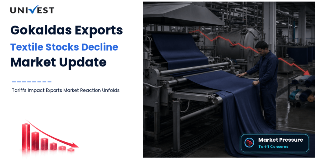 Gokaldas Exports Leads Textile Stocks Lower as Trump's Russia Sanctions Bill Rattles Exporters