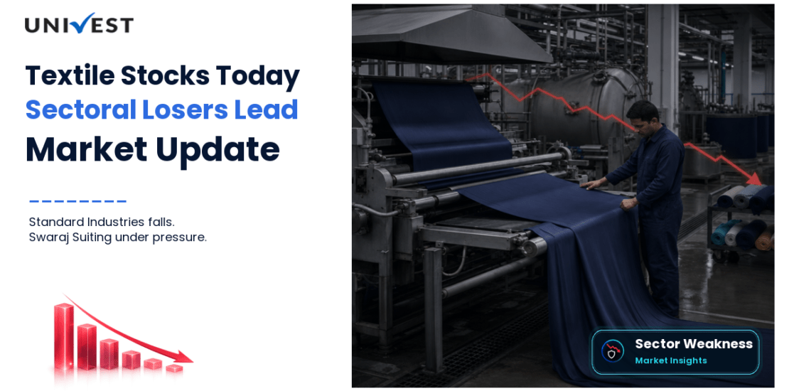 Textile Stocks Today: Swaraj Suiting, Standard Industries Among Top Sectoral Losers