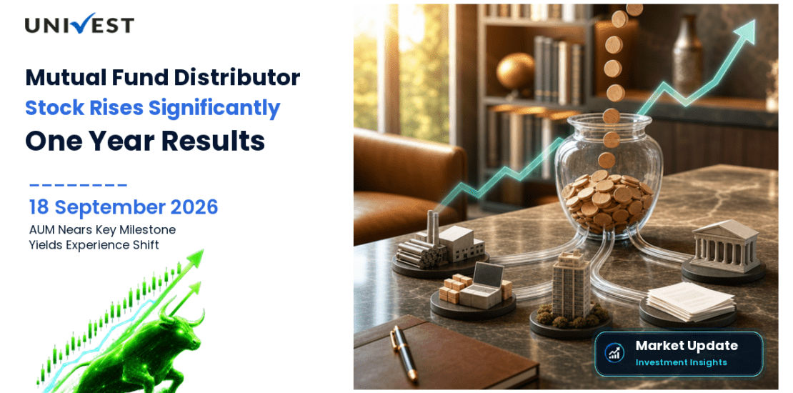 This Mutual Fund Distributor Stock Rises 19% in 1 Year: AUM Nears Rs 1.4 Lakh Crore as Yields Slip