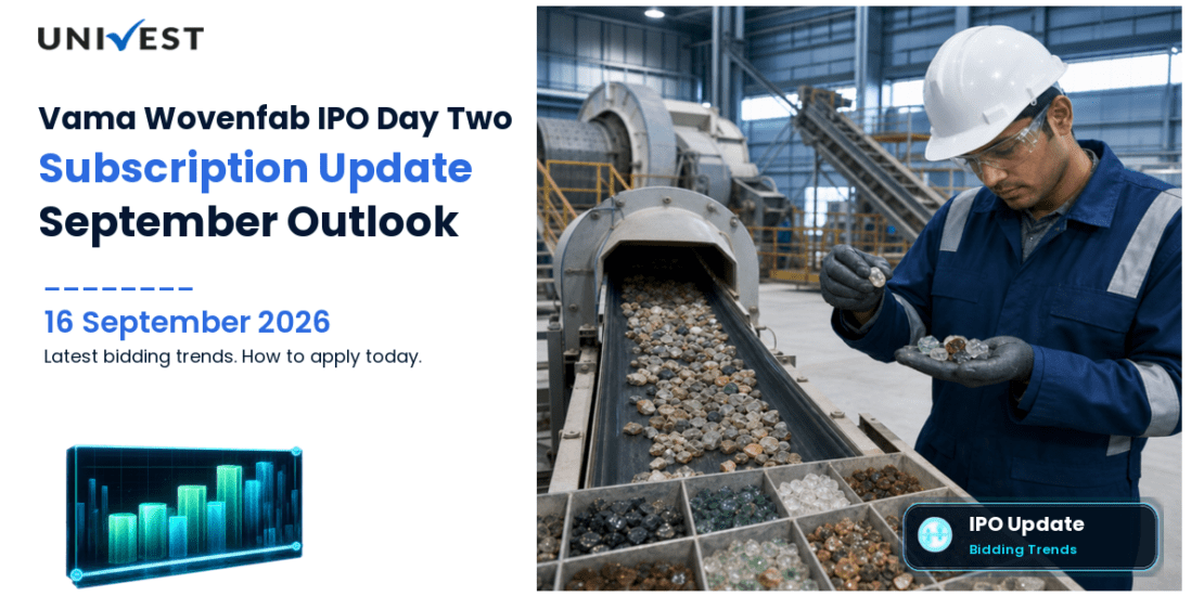 Vama Wovenfab IPO Day 2: Subscription Status on 16 September 2026