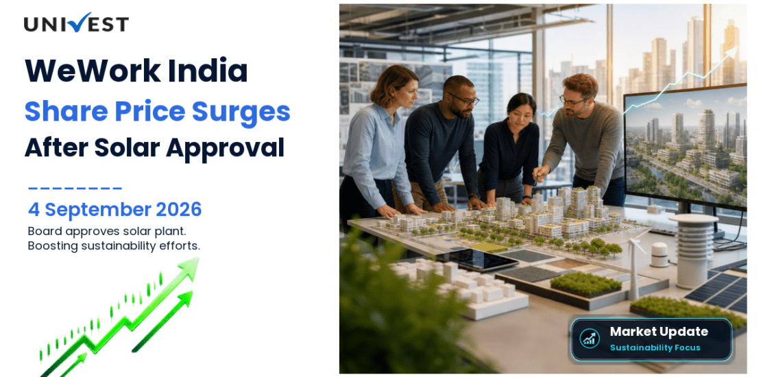 WeWork India Share Price Rises 3 Percent After Board Approves 10 MWp Captive Solar Power Plant